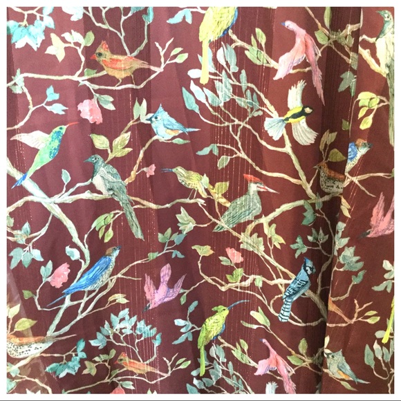 NWT Point Sur J. Crew Bird Menagerie Maxi Dress - Picture 13 of 15